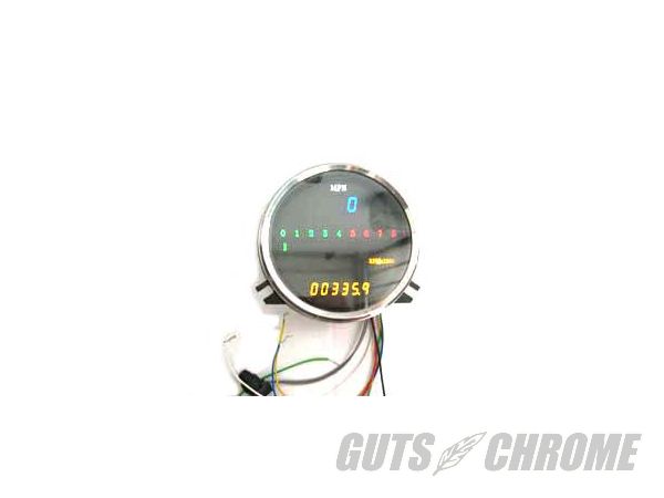 【取寄】39-0610 デジタル エレクトリック スピードメーター タコメーター FLHR 1995-2003FXDWG 1995-2003FXST 2000-2003FLST 2000-2003