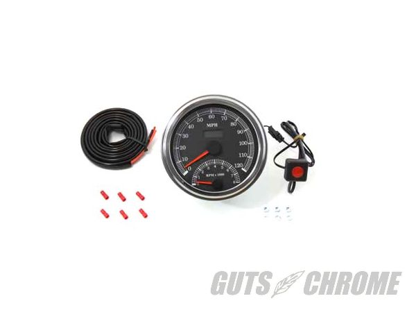 【取寄】39-0730 マルチ Ratio スピードメーター タコメーター コンボ 汎用品 for stock dashes