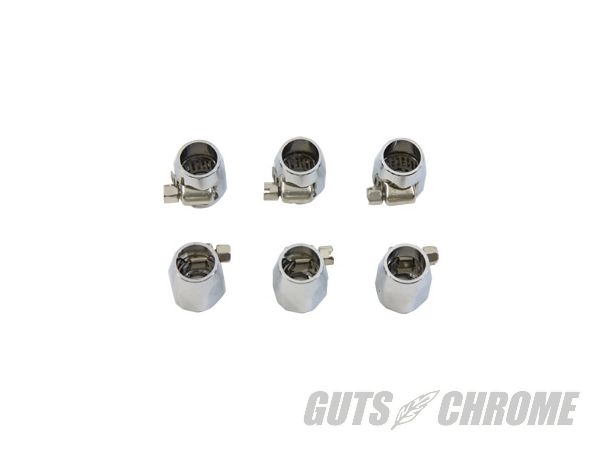 【取寄】40-0214 ヘックス クローム Econo シール ホース エンド 汎用品｜ＧＵＴＳ ＣＨＲＯＭＥ