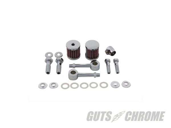 【取寄】40-0451 シフトン デュアル ブリーザー キット FLT 1992-UP Except 1995-2001 EFIFXST 1992-UPFLST 1992-UPFXR 1992-1994FXD 1992-UPXL 1991-UP