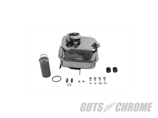 【取寄】40-0455 クローム オイル タンク キット FL 1965-1980FX 1971-1980|GUTS CHROME