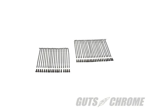 【取寄】45-0682 16&rdquo; ダイヤモンド スポークキット, BUCHANAN, クローム Front or Rear｜ＧＵＴＳ ＣＨＲＯＭＥ