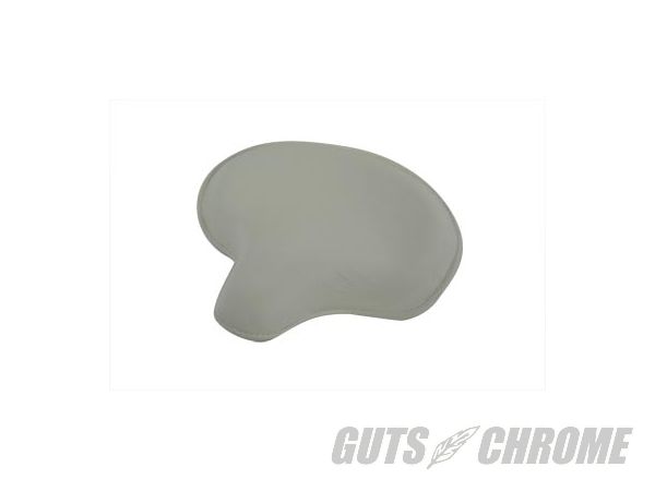 【取寄】(2-3週間）47-0510 CG デラックス ソロシート, ホワイト レザー EL 1936-1940FL 1941-1984WL 1929-1952VL 1930-1936UL 1937-1948G 1937-1972