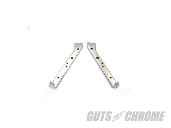 クーポン対象5【取寄】49-0791 サドルバッグ サポート セット FLT 1979-2013|GUTS CHROME