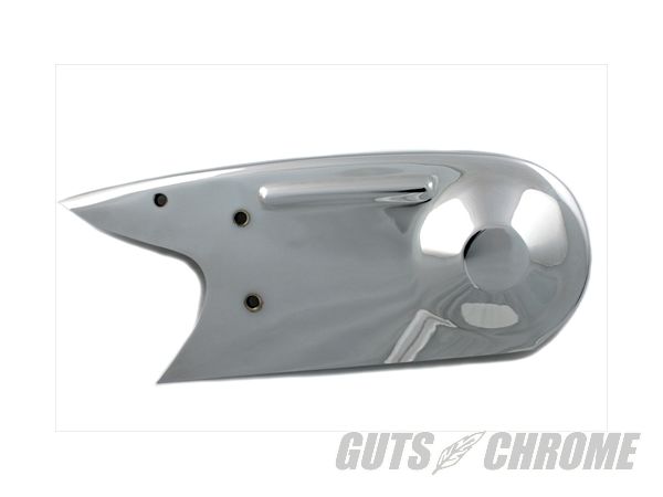【取寄】49-3052 インディアン ベルト ガード, クローム Chief 1922-1953｜ＧＵＴＳ ＣＨＲＯＭＥ