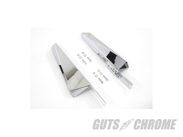 【取寄】50-1008 ウィンドシールド ディフレクター, クローム FLHT 1985-2013FLT 1985-2013FLHR 1985-2013|GUTS CHROME