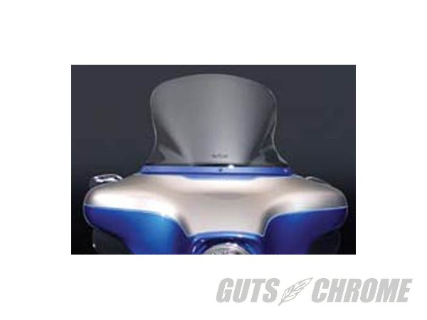 【取寄】(2-3週間)51-0400 V-ストリーム ウィンドシールド, 17” トール FLHT 1996-2013FLHX 1996-2013|GUTS CHROME