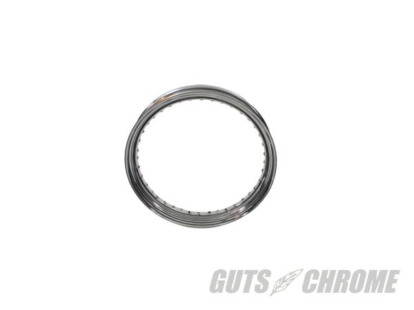 【取寄】(2-3週間）52-0977　19” X 2.5” クローム フロント リム XL 1964-1972 Front fitment with drum brakeFX 1971-1972 Front fitment with drum brake