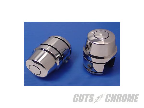 【取寄】54-0532　アッパー ショック スタッド カバー, クローム XL 1991-2003XL 2008-2008 1200c｜ＧＵＴＳ ＣＨＲＯＭＥ