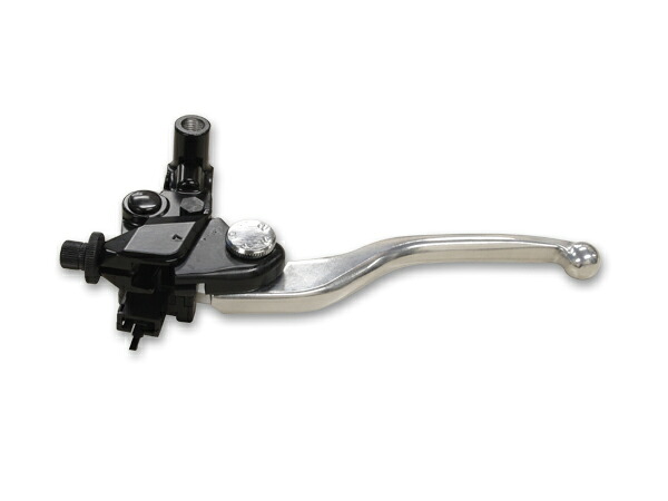 72-0284 アジャスター付クラッチレバーホルダー シルバー (Z1/Z2/H2/Z750/Z900/Z1000/KZ/MK-2/FX-1/Z1R/Z400FX/Z400GP/KH/SS