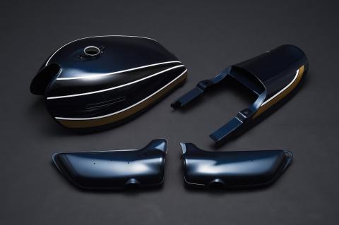 9/15までSALE♡カワサキZ1/Z2 イエローボール外装セットMRS製 9/15までSALE♡カワサキZ1/Z2 イエローボール外装セットMRS製