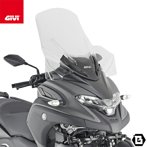 YAMAHA xmax23年式　最新型用　GIVI ハイスクリーン Amazon | GiVI(ジビ) ヤマハ X-MAX (23年〜モデル/SG70J