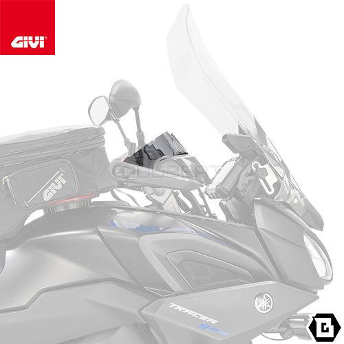 GIVI EH2139 ハンドプロテクターエクステンション／YAMAHA TRACER 900 TRACER (18 20)専用／ジビ 900 GT  バイク用品