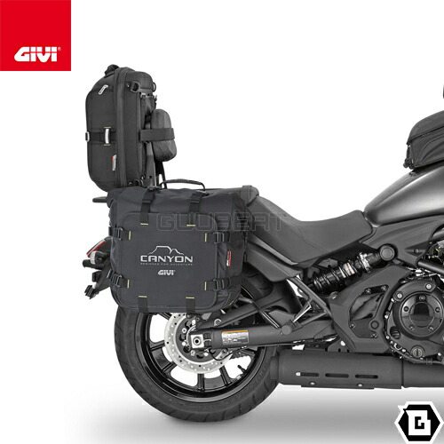 【1/31当店在庫品】GIVIGRT720Gravel-TCANYONサイドバッグ50L(片側25L)容量左右ペア/ジビ