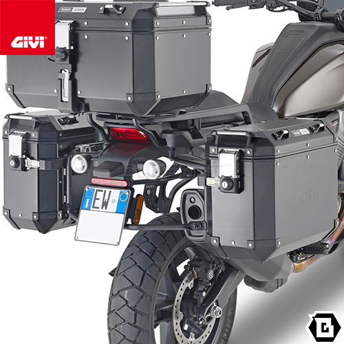 送料無料/新品】 GIVI PLO8400CAM サイドケースホルダー PL ONE-FIT