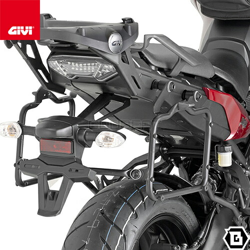 GIVI PLR2122 ラピッドリリースサイドケースホルダー/YAMAHA MT-09 TRACER (15 - 17)専用/ジビ