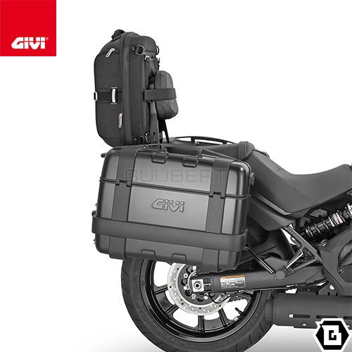 GIVI TS4115B リアラック一体型 バックレスト／KAWASAKI VULCAN S 650