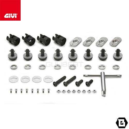 GIVI 05RKIT サイドケースホルダー用 ラピッドリリースキット RAPID RELEASE システム対応 YAMAHA トレーサー 700 MOTO MORINI X-CAPE 649 対応 専用設計 バイク用
