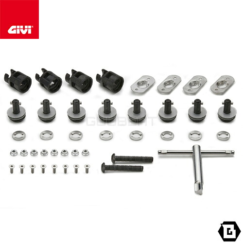 GIVI 09RKIT サイドケースホルダー用 ラピッドリリースキット RAPID RELEASE システム対応 KTM 1390 スーパーアドベンチャー S 対応 専用設計 バイク用