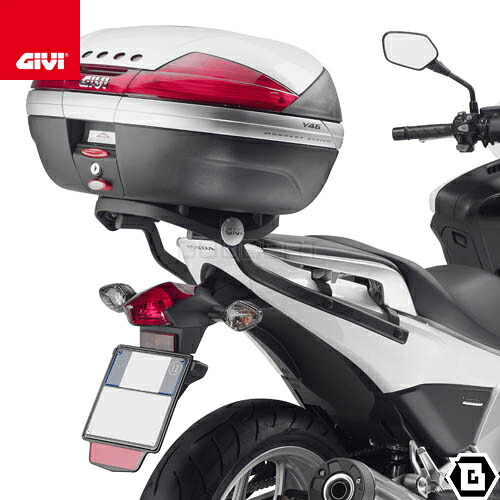 GIVI 1109FZ キャリア モノラック MONORACK トップケース用 MONOKEY MONOLOCKベース別売 HONDA インテグラ 対応 専用設計 バイク用