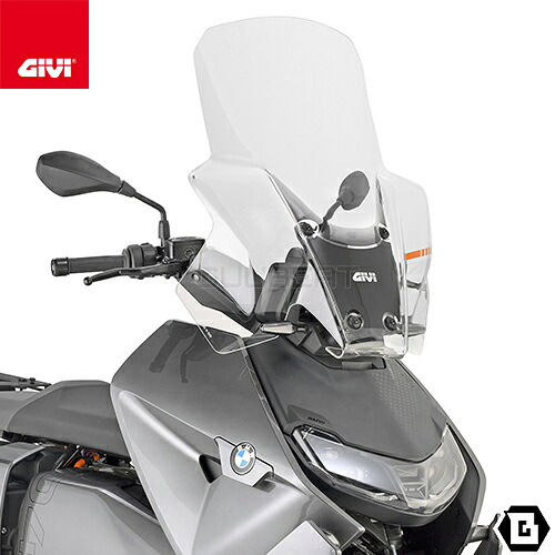 GIVI 5142DT スクリーン クリア 大型ウインドシールド 別売取付キット必要 BMW CE 04 対応 専用設計 バイク用 17,736円