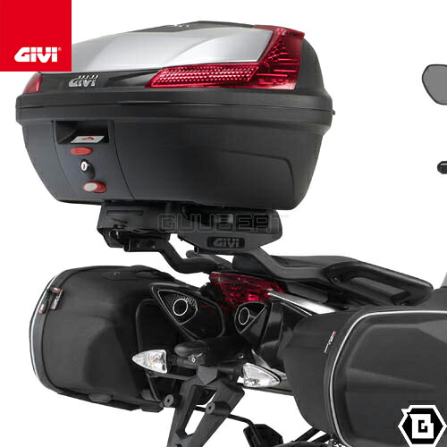 GIVI 6702FZ キャリア モノラック（MONORACK）トップケース用（MONOKEY MONOLOCKベース別売） APRILIA シバー 900 ABS シバー 750 ABS 対応 バイク用｜GUUBEAT-MOTO GIVIパーツ専門店
