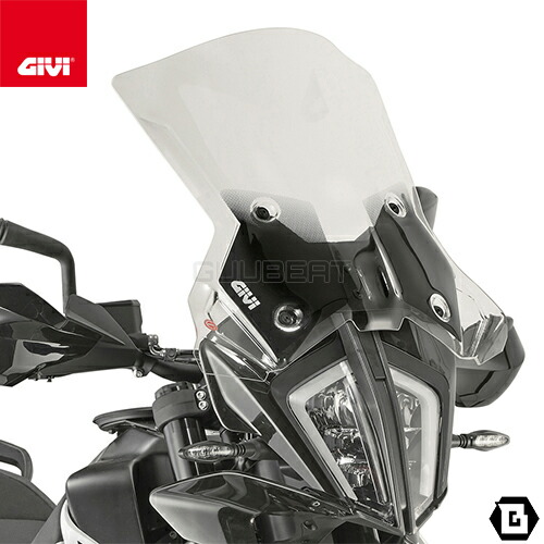 楽天市場】GIVI 7710DT スクリーン クリア 大型ウインドシールド 別売
