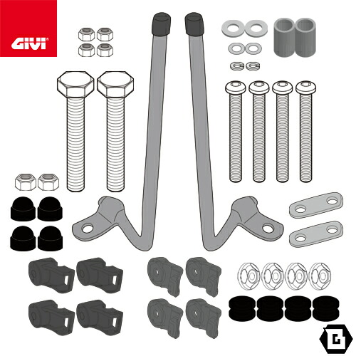 GIVI A1193A スクリーン1193A専用 取付キット フィッティングキット HONDA SHモード 対応 専用設計 バイク用
