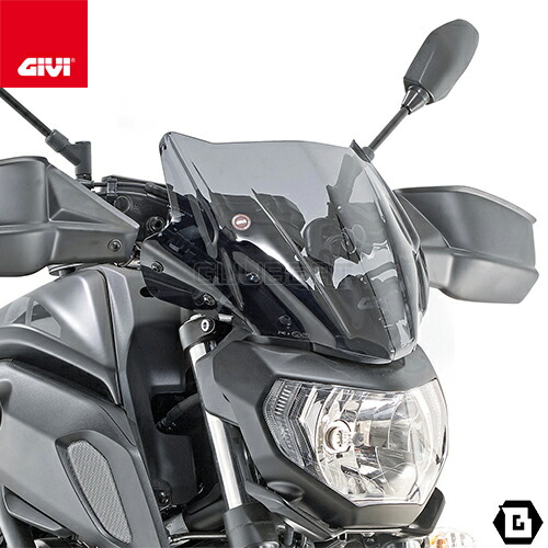 楽天市場】GIVI A660 ユニバーサルスクリーン スモーク 42.5×42cm 汎用