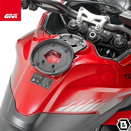 GIVI BF69 タンクロック アタッチメント TANKLOCKタンクバッグ用フランジ TRIUMPH タイガースポーツ 800 タイガースポーツ 660 対応 専用設計 バイク用