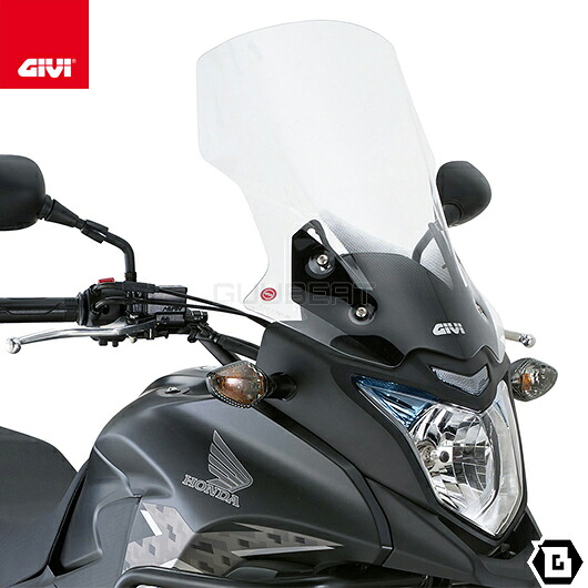 GIVI D1121ST クリアスクリーン HONDA CB500X 400X 対応 専用設計 バイク用