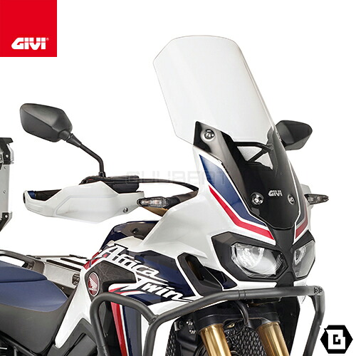 GIVI D1144ST クリアスクリーン HONDA CRF1000L アフリカツイン CRF1000L アフリカツインADVSPORTS 対応 専用設計 バイク用