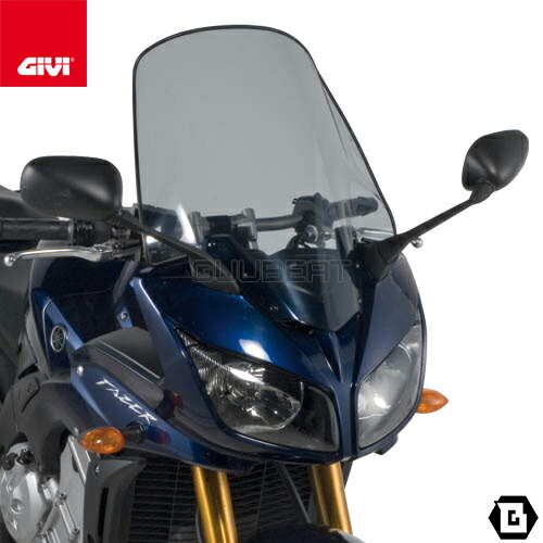 GIVI D437S スモークスクリーン YAMAHA FZ1 フェザー 対応 専用設計 バイク用