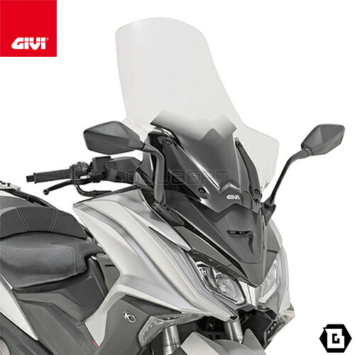GIVI D6110ST クリアスクリーン KYMCO AK 550 ETS AK 550 対応 バイク用｜GUUBEAT-MOTO GIVIパーツ専門店