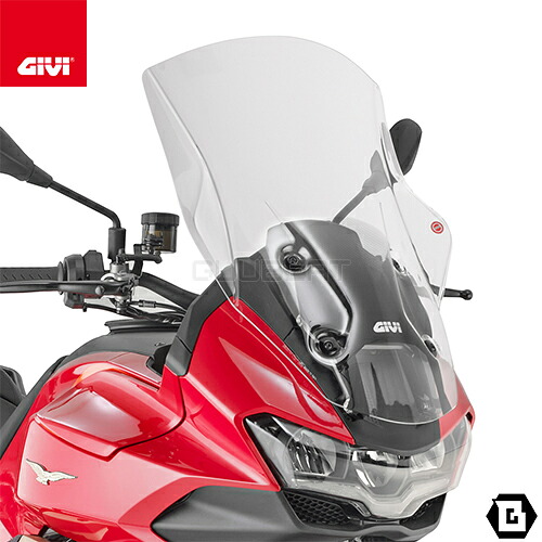 GIVI D8207ST クリアスクリーン MOTO GUZZI V 100 マンデッロ 対応 専用設計 バイク用