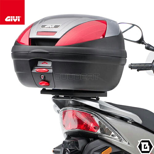 GIVI E137 リアキャリア リアラック（MONOLOCKベース別売／トップケース付属ベース使用） KYMCO アジリティー 200 R16 アジリティー 150 R16 アジリティー 125 R16 アジリティ 対応 バイク用｜GUUBEAT-MOTO GIVIパーツ専門店