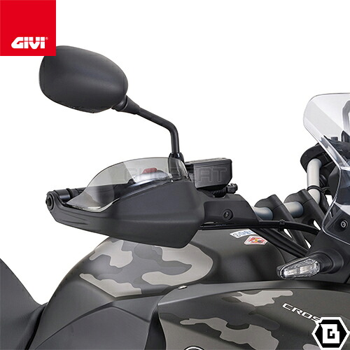 GIVI EH1110 スモーク ハンドガードエクステンション（防風延長パーツ） HONDA VFR1200X クロスツアラー VFR1200X クロスツアラーDCT 対応 バイク用｜GUUBEAT-MOTO GIVIパーツ専門店
