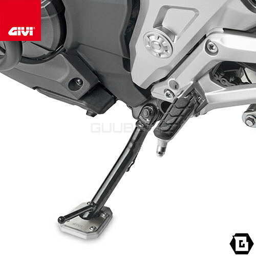 楽天市場】GIVI ES2145 サイドスタンド エクステンション アルミ