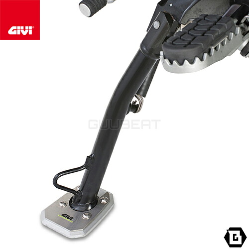 GIVI ES1161 サイドスタンド エクステンション アルミ ステンレス