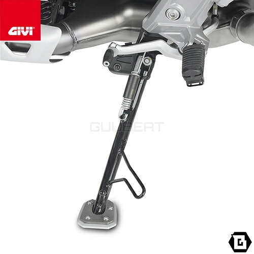 GIVI ES1161 サイドスタンド エクステンション アルミ ステンレス
