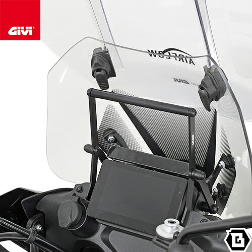 GIVI FB8717 スクリーンマウントバー ブラケット スマホホルダー・ナビ取付対応 BENELLI TRK 702 TRK 702 X 対応 バイク用｜GUUBEAT-MOTO GIVIパーツ専門店