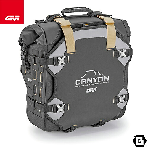 GIVI GRT727 サイドバッグ 右側専用 MONOKEY CAM-SIDE対応 CANYON コンター形状 PLOS_CAM対応 オフロード向け バイク用｜GUUBEAT-MOTO GIVIパーツ専門店