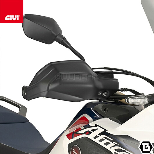 GIVI HP1144 ハンドガード（ブラック）ナックルガード 防風ハンドプロテクター HONDA CRF1000L アフリカツイン CRF1000L アフリカツインADVSPORTS X-ADV 対応 バイク用｜GUUBEAT-MOTO GIVIパーツ専門店