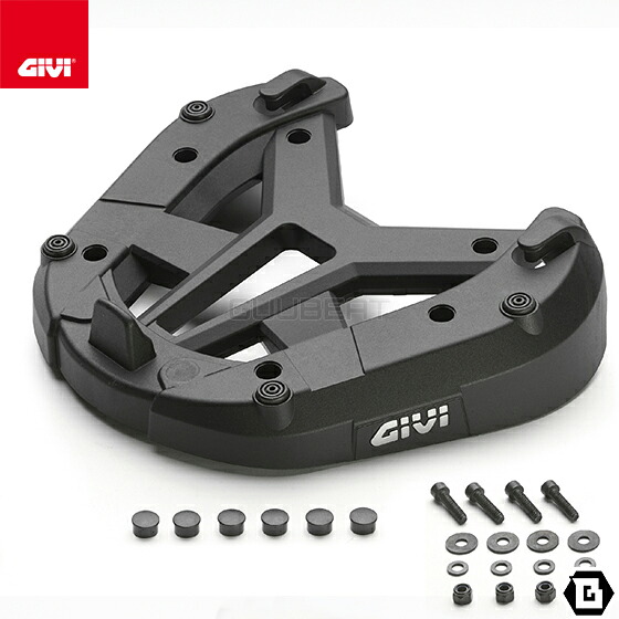 GIVI M7 ベースプレート モノキー MONOKEY トップケース用 マットシルバー塗装カバー対応 汎用タイプ バイク用
