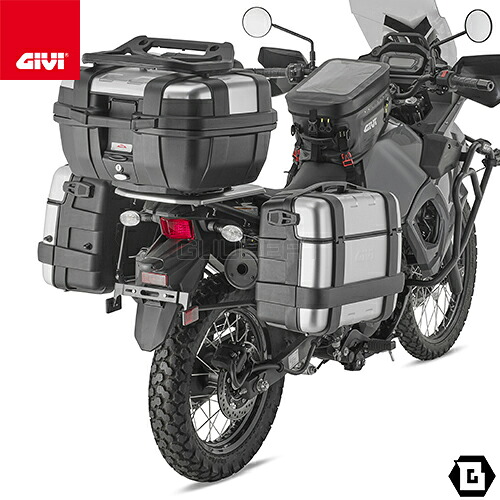 GIVI PL4133 サイドケースホルダー MONOKEY用 KAWASAKI KLR 650 S KLR 650 対応 専用設計 バイク用