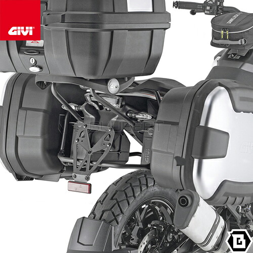 GIVI PL7711 サイドケースホルダー MONOKEY用 RETRO FIT対応 KTM 390 アドベンチャー 対応 専用設計 バイク用