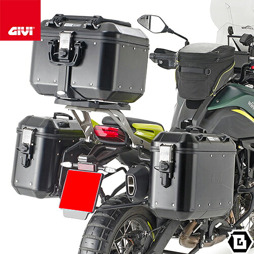 GIVI PL8717 サイドケースホルダー MONOKEY用(要SR8719+8719KIT) BENELLI TRK 702 TRK 702 X QJ MOTOR SRT 700 SX 対応 バイク用|GUUBEAT-MOTO GIVIパーツ専門店