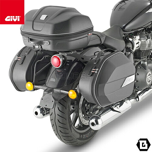 GIVI PL9058 サイドケースホルダー MONOKEY用 ROYAL ENFIELD スーパーメテオ 650 対応 専用設計 バイク用