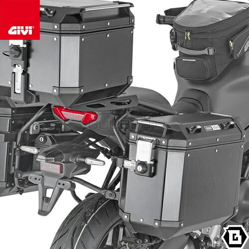 GIVI PLO2159CAM サイドケースホルダー TREKKER OUTBACK用 MONOKEY CAM-SIDE YAMAHA トレーサー 9 トレーサー 9 GT トレーサー 9 GT プラス 対応 専用設計 バイク用