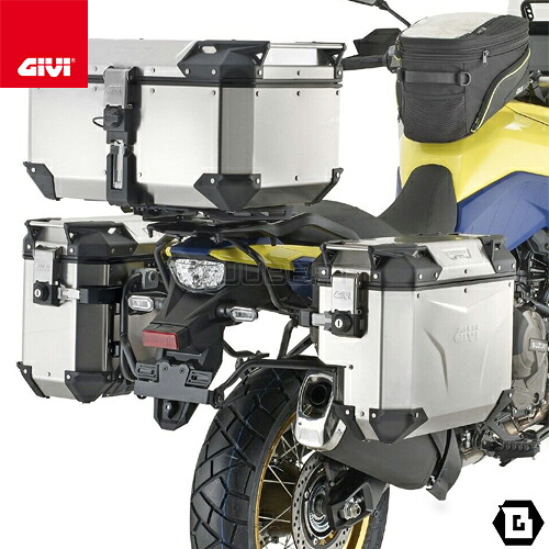 GIVI PLOS3125CAM サイドケースホルダー TREKKER OUTBACK EVO用（PL ONE-FIT CAM-SIDE／右側専用設計） SUZUKI V-STROM 800DE V-STROM 800SE 対応 バイク用｜GUUBEAT-MOTO GIVIパーツ専門店 45,588円